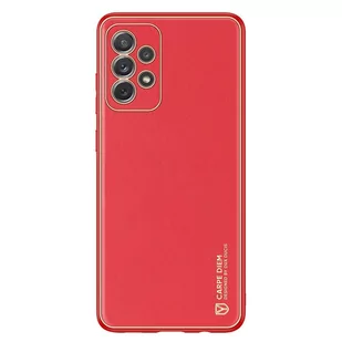Dux Ducis Yolo eleganckie etui pokrowiec ze skóry ekologicznej Samsung Galaxy A72 4G czerwony - Etui i futerały do telefonów - miniaturka - grafika 2