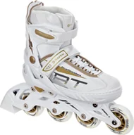 Rolki - Rolki Łyżwy 4w1 Raven Profession White/Gold 38-42 - miniaturka - grafika 1