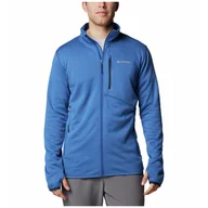 Bluzy sportowe męskie - Męska bluza Columbia Park View™ Fleece Full Zip Rozmiar: XL / Kolor: niebieski - miniaturka - grafika 1