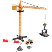 Zabawki zdalnie sterowane - Zabawka żuraw budowlany - miniaturka - grafika 1