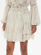Spódnice - Guess Spódnica mini W4YD57 WDW82 Beżowy Regular Fit - miniaturka - grafika 1