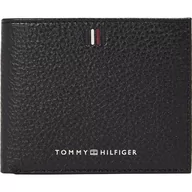 Portfele - Tommy Hilfiger Męski portfel TH Central Mini CC, czarny, jeden rozmiar, Czarny, rozmiar uniwersalny - miniaturka - grafika 1