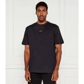 Piżamy męskie - Hugo Bodywear Góra od piżamy SPLIT LOGO | Relaxed fit - miniaturka - grafika 1