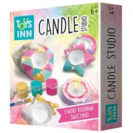 Prace ręczne dla dzieci - STNUX, Candles Studio gipsowe świeczniki - miniaturka - grafika 1