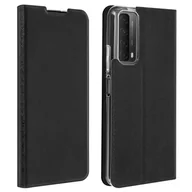 Etui i futerały do telefonów - Etui Huawei P Smart 2021 Etui Folio Z Miejscem Na Karty Funkcja Stojaka Bigben - Czarne - miniaturka - grafika 1