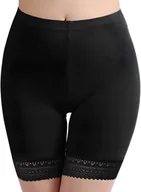 Majtki damskie - GŁADKIE BEZSZWOWE ULTRACIENKIE BERMUDY SPODENKI MAJTKI DAMSKIE POD SUKIENKĘ - miniaturka - grafika 1