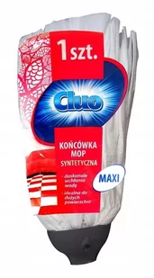 Cluo Cluo mop paskowy syntetyczny Maxi końcówka - Miotły, szufle, mopy - miniaturka - grafika 1