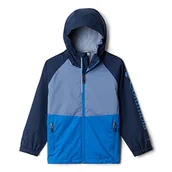 Kurtki i płaszcze dla dziewczynek - Columbia Columbia dziewczęca kurtka przeciwdeszczowa Dalby Springs Nocturnal, biała, XL 1877671 - miniaturka - grafika 1