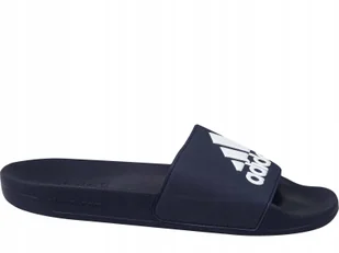 Adidas Adilette Shower GZ3774 Klapki Plażowe Basenowe Granatowe Damskie - Klapki i japonki damskie - miniaturka - grafika 1
