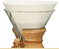 Akcesoria i części do ekspresów do kawy - Chemex - Filtry papierowe okrągłe, niezłożone 6, 8, 10 filiżanek - miniaturka - grafika 1