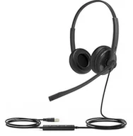 Słuchawki - Yealink UH34 SE Stereo/Dual Teams USB-A  Czarny - miniaturka - grafika 1