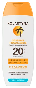 Kolastyna Sun SPF20 - Emulsja do opalania SPF 20 200 ml - Balsamy i kremy do opalania - miniaturka - grafika 1