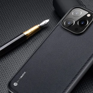 Dux Ducis Fino etui pokrowiec pokryty nylonowym materiałem iPhone 14 Pro niebieski - Etui i futerały do telefonów - miniaturka - grafika 11