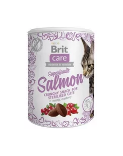Brit BRIT CARE Cat Snack Superfruits Salmon 100g 110-111270 - Przysmaki dla kotów - miniaturka - grafika 1