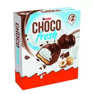 Kefiry, jogurty, maślanki - Kinder - Choco Fresh. Batoniki z nadzieniem mleczno karmelowym - miniaturka - grafika 1