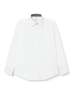 Koszule męskie - Seidensticker Męska koszula slim fit z długim rękawem, pomarańczowy, 39 - miniaturka - grafika 1