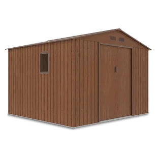 Domek Na Narzędzia Hudson 9X8 Walnut - Altany ogrodowe Domek Na Narzędzia Hudson 9X8 Walnut - Altany ogrodowe - miniaturka - grafika 1