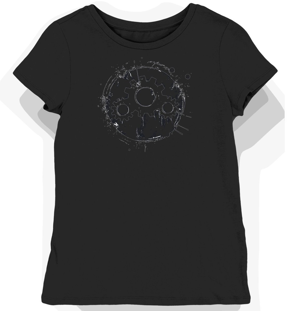 Koszulka damska czarna z motywem drużyn e-sportowych XXL