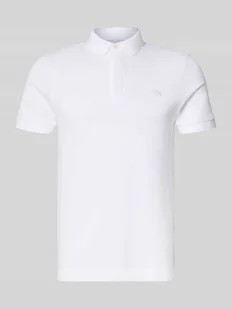 Koszulka polo o kroju regular fit z mieszanki bawełny - Koszulki męskie - miniaturka - grafika 1