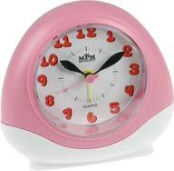 Wyposażenie pokoiku dziecięcego - MPM Budzik MPM C01.2564.23 różowy dziecięcy - miniaturka - grafika 1