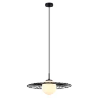 Lampy sufitowe - Italux Lampa zwis Sally MDM-4003/1 BK MDM-4003/1 BK - miniaturka - grafika 1