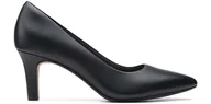 Czółenka - Czółenka damskie Clarks Illeana Tulip czarne 37 - miniaturka - grafika 1