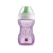 Kubki dla dzieci - Mam MG BABY 8m+ Kubek niekapek FUN 270 ml RÓŻOWY - miniaturka - grafika 1