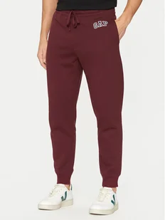 Gap Spodnie dresowe 542221-01 Czerwony Regular Fit - Spodnie sportowe męskie - miniaturka - grafika 1