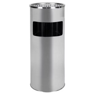 Metlex Koszopopielnica okrągła chrom MX-2076SL MX2076SL - Wyposażenie miejsc publicznych - miniaturka - grafika 1
