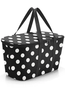 Torba termiczna Reisenthel Coolerbag - dots white - Torby i wózki na zakupy - miniaturka - grafika 1