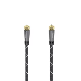 Hama Kabel antenowy Premium 120 dB 1.5 m Czarny > PIĄTY PRODUKT 99% - Kable - miniaturka - grafika 1