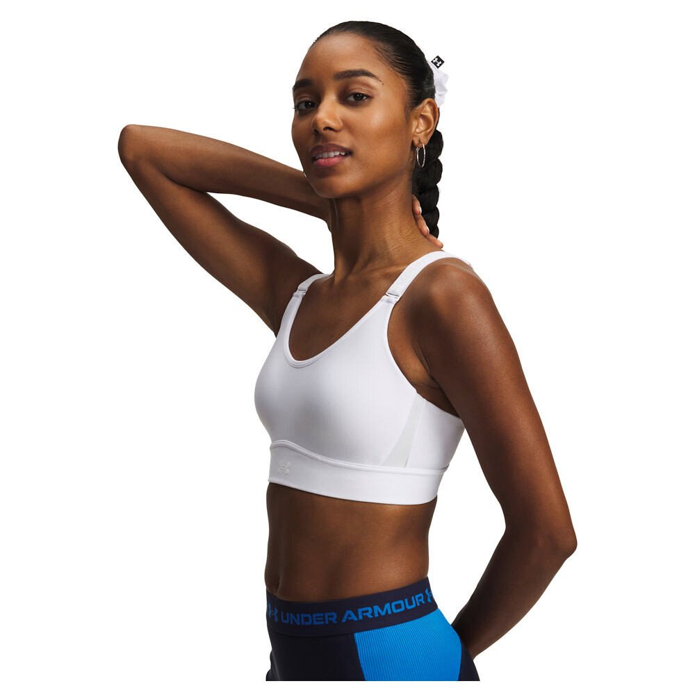 Biustonosz damski Under Armour Infinity Mid 2.0 Bra White/White L A-C