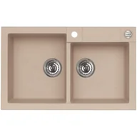 Zlewozmywaki - Alveus ROCK 90 BEŻOWY 1219055 - miniaturka - grafika 1
