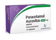 Suplementy diety - Paracetamol aurovitas 500 mg x 12 tabl - miniaturka - grafika 1