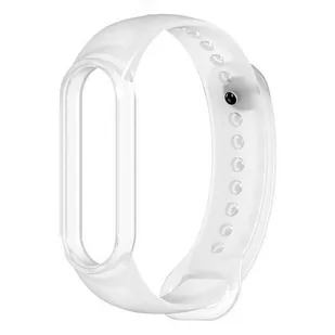 Hurtel Opaska Xiaomi Mi Band 5 Silikonowa Biała ver 2 mb_20210406164739 - Akcesoria do smartwatchy - miniaturka - grafika 1