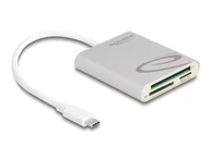 Czytniki kart pamięci - DeLOCK Czytnik kart USB Type-C do kart pamięci Compact Flash, SD lub Micro SD - miniaturka - grafika 1