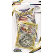 Gry karciane - Pokemon TCG: 9.0 Sword and Shield Brilliant Stars Checklane Blister Flapple - miniaturka - grafika 1