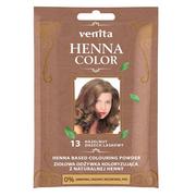 Farby do włosów i szampony koloryzujące - Venita Ziołowa odżywka koloryzująca Henna Color 30g 13 orzech laskowy Darmowy odbiór w 20 miastach! V1074 - miniaturka - grafika 1