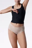 Majtki damskie - Bezszwowe koronkowe figi damskie z wyższym stanem Bellie Maxi - miniaturka - grafika 1