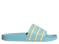 Klapki i japonki damskie - Klapki damskie adidas Core FU9895 ADILETTE Niebieskie - miniaturka - grafika 1