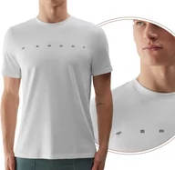 Koszulki męskie - 4FWSS24 TTSHM1283 10S BIAŁY XXL - miniaturka - grafika 1