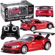 Zabawki zdalnie sterowane - Sportowe auto sterowane BMW Z4 pilot 1:24 RC0347 - miniaturka - grafika 1