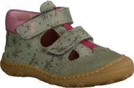 Buty dla dziewczynek - Ricosta, Ebi, 501201102, eukaliptus/róż, dziewczęce, zamknięte sandałki, NOWOŚĆ - buty dziecięce do chodzenia rozmiar 18-26, zielone, skóra (buk/velour) - miniaturka - grafika 1