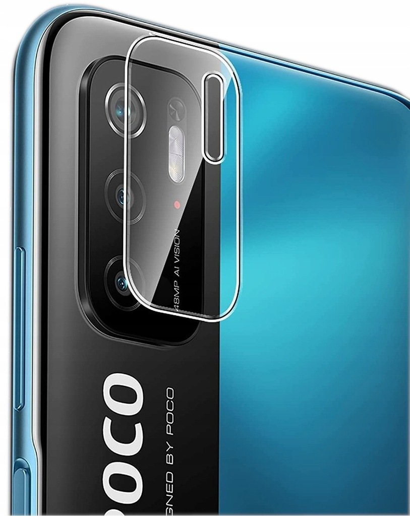 Szkło 9H na aparat do Xiaomi Redmi Note 10 5G /// POCO M3 PRO 5G