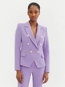 Marynarki i żakiety damskie - Rinascimento Marynarka CFC0122865003 Fioletowy Regular Fit - miniaturka - grafika 1