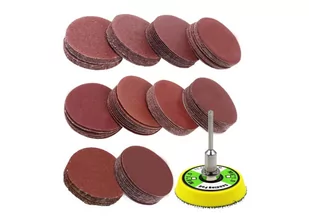 Dysk tarcza na rzepy 50mm +100x gr 60 PAD - Materiały ścierne - miniaturka - grafika 1