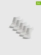 Skarpetki damskie - 4F Skarpety (5 par) w kolorze szarym - miniaturka - grafika 1