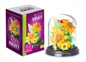 Klocki - Klocki kwiaty Słoneczniki pod kloszem 228el 137013 - klocki - miniaturka - grafika 1
