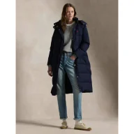 Kurtki damskie - POLO RALPH LAUREN Puchowy płaszcz - miniaturka - grafika 1