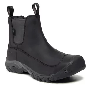 Sztyblety KEEN - Anchorage Boot III WP 1017789 Black/Raven - Sztyblety damskie - miniaturka - grafika 1